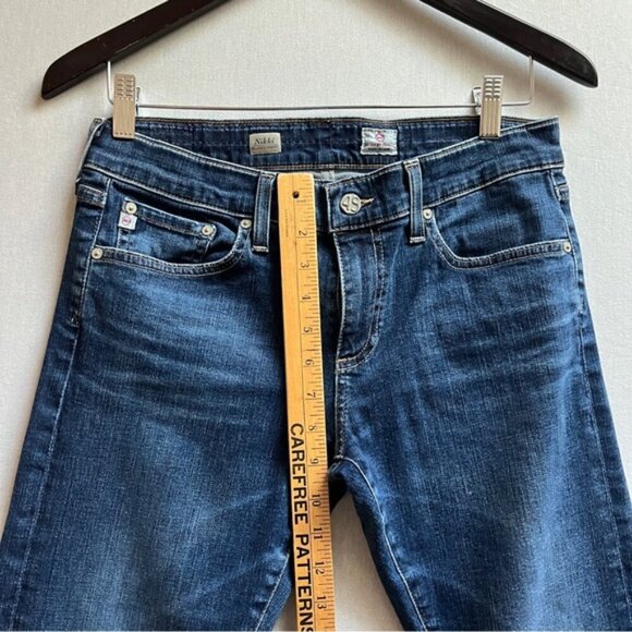 AG Adriano Goldschmied Nikki Relaxed Skinny Denim Jeans Sz 28 - Picture 12 of 13